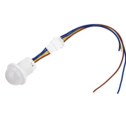 Bevægelsesdetektorer^Automatisk LED-bevægelsessensor - HW06A, Infrarød kontrol, 1-40W, 35*25mm