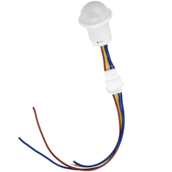 Bevægelsesdetektorer^Automatisk LED-bevægelsessensor - HW06A, Infrarød kontrol, 1-40W, 35*25mm