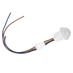Bevægelsesdetektorer^Automatisk LED-bevægelsessensor - HW06A, Infrarød kontrol, 1-40W, 35*25mm