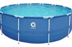 Viking Choice Pooler^Avenli 305 cm Rund Overjordisk Pool Sæt med Pumpe til Haveentusiaster