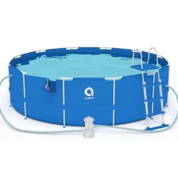 Avenli - Svømmebassin 450X122Cm - Med filterpumpe - Komplet Pooler