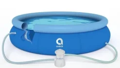 Viking Choice Pool- & Spatilbehør^Avenli 244cm Familie Oppustelig Pool med Pumpe, Grunddække & Tilbehør