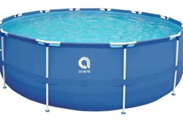 Viking Choice Pooler^Avenli 305cm Rund Overjordisk Pool Sæt med Pumpe - Budgetvenlig Sommerunderholdning
