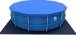 Viking Choice Pooler^Avenli 305cm Rund Overjordisk Pool Sæt med Pumpe - Budgetvenlig Sommerunderholdning