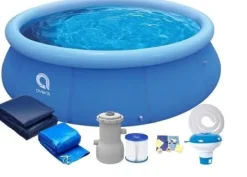 Best Avenli Fast Set oppustelig pool 305 x 76 cm med pumpe og cover Pooler