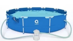 Pooler^Avenli overjordisk pool 450 x 122 cm med pumpe - komplet sæt