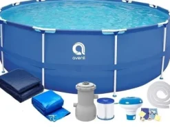 Viking Choice Pooler^Avenli pool 420 x 84 cm med pumpe - komplet sæt