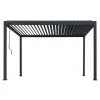 New AXI Raya Aluminium Pergola 300x400x250 cm | Moderne og luksuriøs fritstående pergola - Rustfri og vejrbestandig | Op til 120 grader justerbare Buer, Spalier, Lysthuse Uden Tag