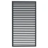 Clearance AXI Raya Pergola Lamelvæg i aluminium 93 x 235 cm | Optimal beskyttelse mod sol og nysgerrige blikke - Aluminiumsramme, holdbar og rustfri | Robust Buer, Spalier, Lysthuse Uden Tag