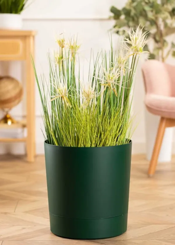 Krukker & Plantebeholdere^Azalea avocadogryde med underkop 22 cm