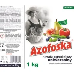 Gødningsmidler^Azofoska granuleret 1kg karton - havegødning