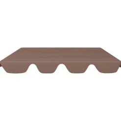 Telte & Lysthuse^Baldakin til havegynge 150/130x105/70 cm brun - Baldakin - Baldakiner - Home & Living