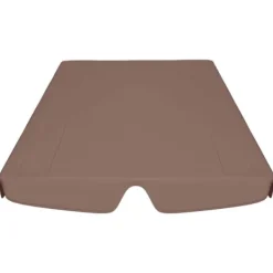 Telte & Lysthuse^Baldakin til havegynge 150/130x105/70 cm brun - Baldakin - Baldakiner - Home & Living