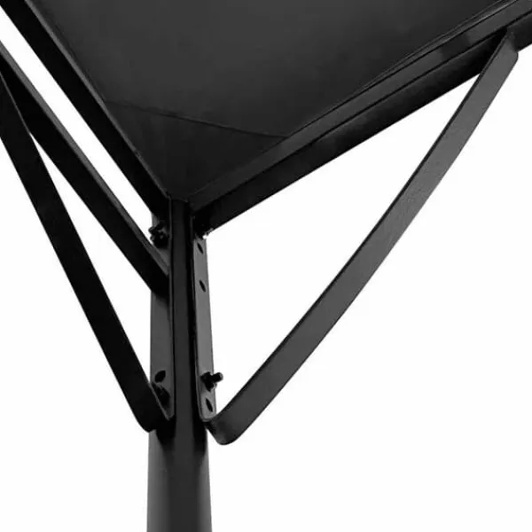 Hot Baldakin 4x3 m - Vandafvisende polyester med stålstel | Farve: Antracitgrå | 180 g/m² Telte & Lysthuse