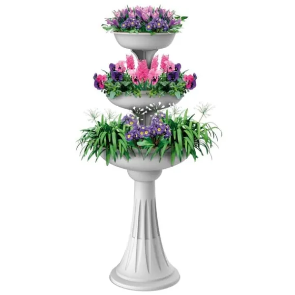 Springvand & Damme^Bama Trevy Fioriera plantekasse 50x114 cm hvid