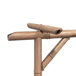 Buer, Spalier, Lysthuse Uden Tag^Bambus pergola - Stabil havebue | Størrelse: 385x40x205 cm