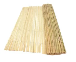 Clearance Bambusmåtte 1,2 × 3 m – afskærmning til altan, terrasse og have Vinddekoration