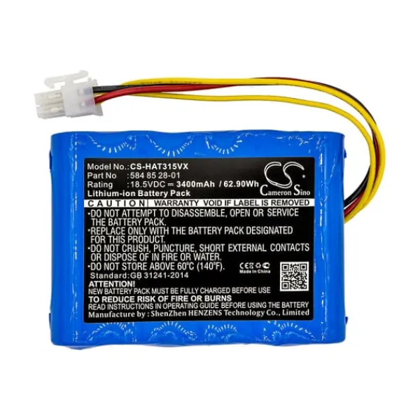 Batteri til Husqvarna og Gardena med en kapacitet på 3400 mAh Havemaskiner