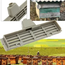 Til Fugle & Småvildt^Bee Gate Guard Anti-escape Device Plastic Bikube Biavlerudstyr Grå
