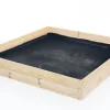 Sale Begynders Forhøjet Bed 80x80x20cm - Nem opsætning, Højkvalitets fyr, Inkluderer ukrudtsbarriere Plantningsbænke