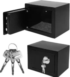 Pengeskabe^BEMI SAFE KEYBOARD HJEMISKE SORT
