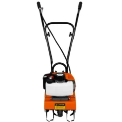 Online Benzindrevet Rotavator Rorpind Trådløs Have 52CC 4 stålblade 30 cm Arbejdsbredde 20 cm Dybde Bærbar gravemaskine Ukrudtsfjernelse PPE og værktøjssæt | CDON Havemaskiner