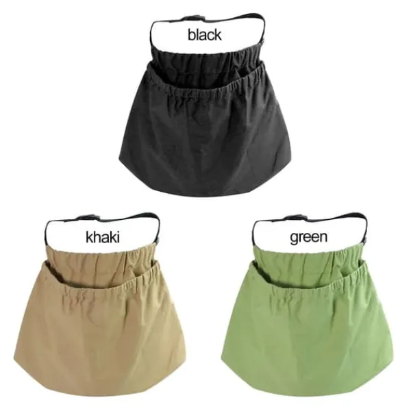 Discount Berry Foderpåse Multipurpose Slitstark Nylon Frukt Foraging förvaringsväska med spänne Havekurve
