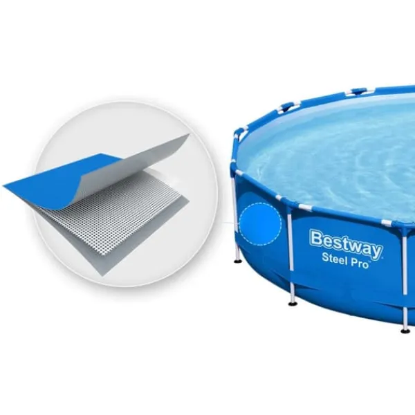 Viking Choice Pooler^Bestway - overjordisk pool - 305x76cm - komplet pool - blå