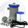 Best Bestway - svømmebassinpumpe - med filter - 2006 liter/time - grå Pool- & Spatilbehør