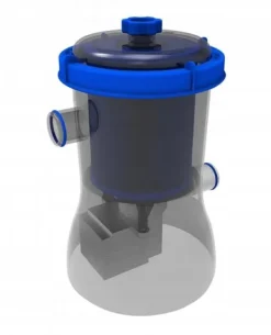 Best Bestway - svømmebassinpumpe - med filter - 2006 liter/time - grå Pool- & Spatilbehør