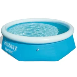 Best Fast Set oppusteligt badebassin 244x66 cm rund 57265 Pooler
