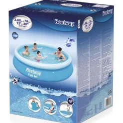 Sale Fast Set oppusteligt badebassin 366x76 cm rundt 57273 Pooler