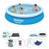 Bestway Pooler^Fast Set Rund 366x76 cm - Pool kombi tilbud