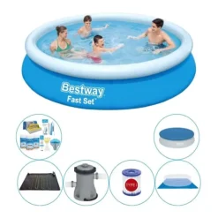 Fast Set Rund 366x76 cm - Pool Deal Pooler