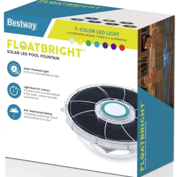 Bestway Pool- & Spatilbehør^FloatBright Solcell LED Poolfontän