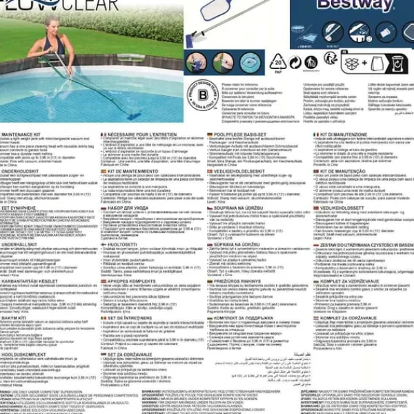 Discount Flowclear vedligeholdelsessæt til fritstående pools Pool- & Spatilbehør