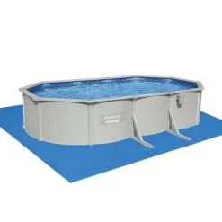 Bestway Pooler^Hydrium fritstående pool 610x360x120 cm oval