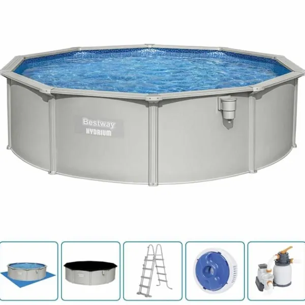 Bestway Pooler^Hydrium swimmingpoolsæt 460x120 cm
