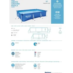 Bestway Pooler^Pool Steel Pro - Bundle Package - 300x201x66 cm