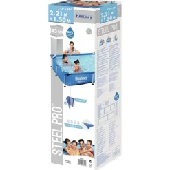 Bestway Pooler^pool Steel Pro 221x150x43 cm