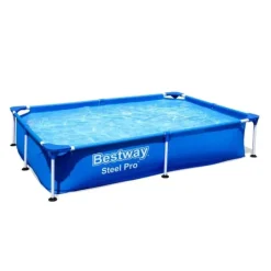 Outlet Pool Steel Pro 221x150x43 cm - Bundle Package Pooler