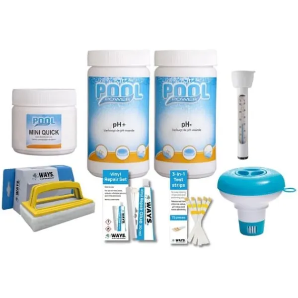 Outlet Pool Steel Pro 221x150x43 cm - Bundle Package Pooler