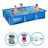 New Pool Steel Pro 300x201x66 cm - Med tilbehør Pooler