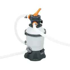 Pooler^Bestway Power Steel swimmingpoolsæt - Inkl. filterpumpe | Størrelse: 488x305x107 cm