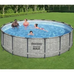 Bestway Pooler^Power Steel swimmingpool 488x122 cm rund
