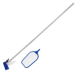 Clearance Rectangular Steel Pro Swimming Pool - 300 x 201 x 66 cm - Blå - Inklusive Tilbehør CB20 Pooler