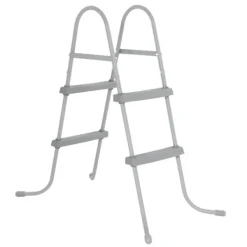 Outlet Round Oppustelig Fast Set Swimming Pool - 305 x 66 cm - Blå - Inklusive Tilbehør CB60 Pooler