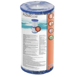 Bestway Pooler^Round Steel Pro Swimming Pool - 396 x 84 cm - Blå - Inklusive Tilbehør CB60