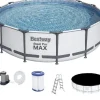 Hot Bestway Steel Pro Max 549x122 cm grå - komplet sæt Pooler