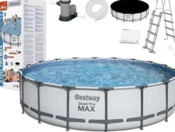 Hot Bestway Steel Pro Max 549x122 cm grå - komplet sæt Pooler